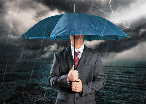 Geschützt vor Wind und Wetter