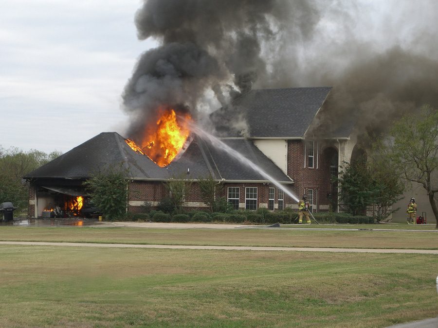 Haus- oder Wohnungsbrand - Versicherung