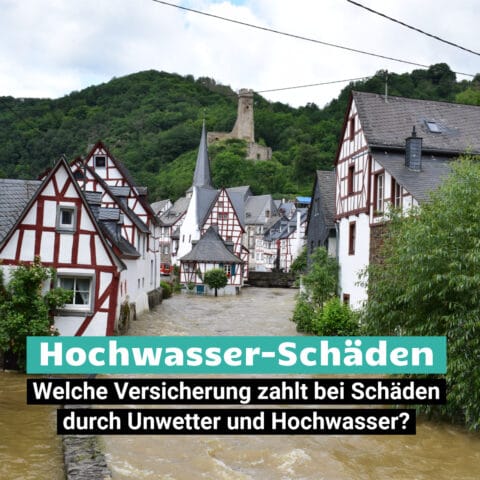 Unwetter Hochwasser Katastrophe in Monreal, Deutschland