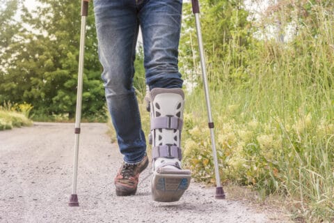 Unfallversicherung - Invaliditätsgrad Achillessehnenruptur
