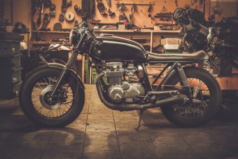 Ruheversicherung - Unterbringung stillgelegtes Motorrad